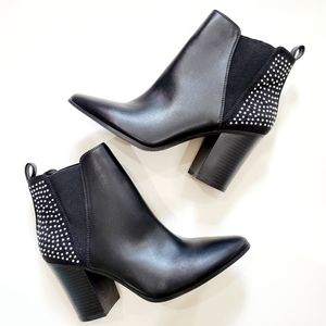 Black Studded Boots Sze 7.5